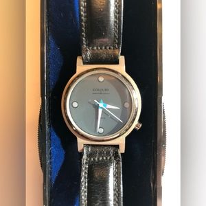 Vintage 1980s Colours by Alexander Julian Fashion Watch Original Case and Band
